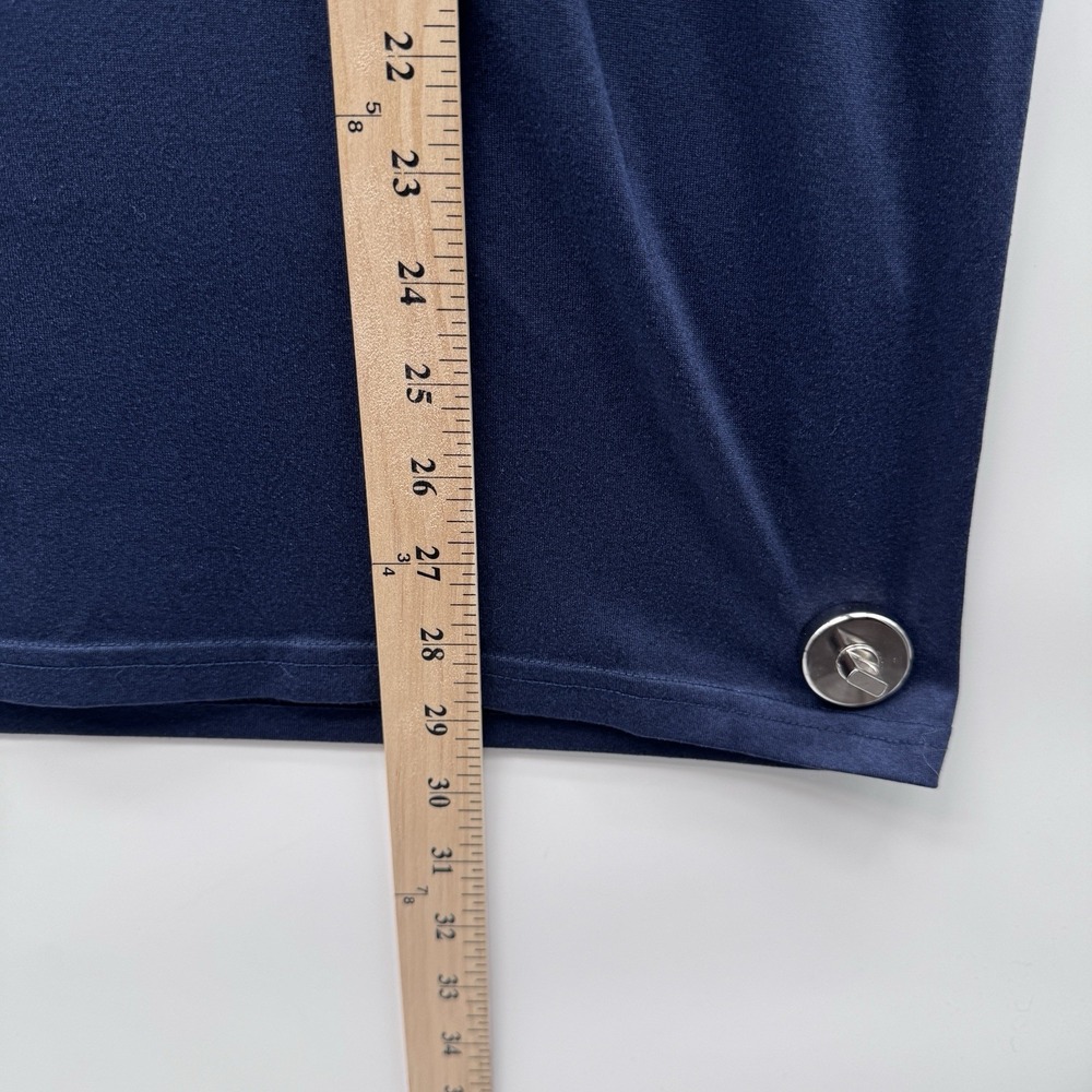 Nike Men's Dri-FIT Legend Short SleeveTraining T-Shirt Navy Blue Size L - Picture 4 of 9